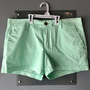 Old Navy mint chino shorts